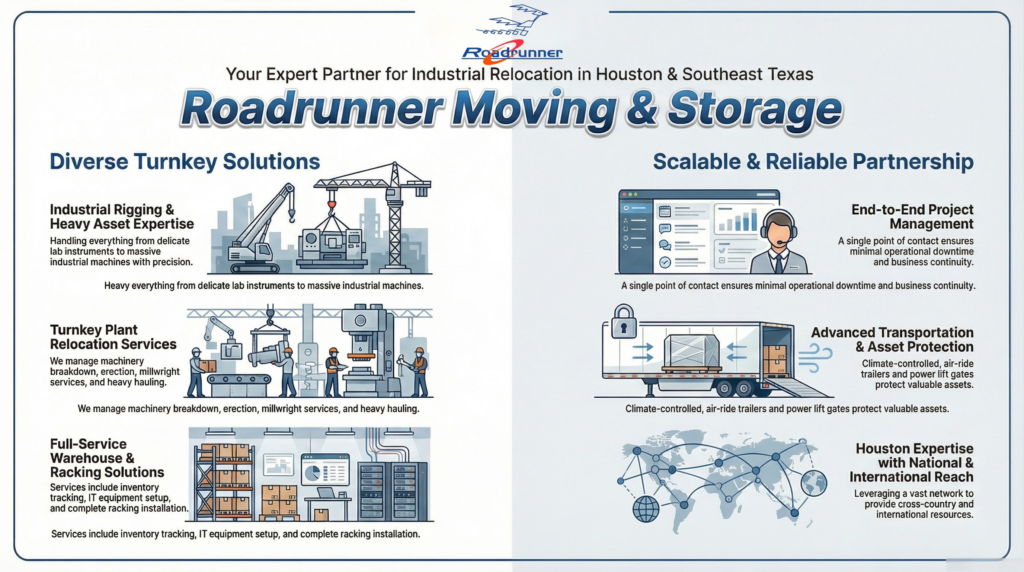 Commercial & Industrial Relocation - Roadrunner Moving & Storage ...